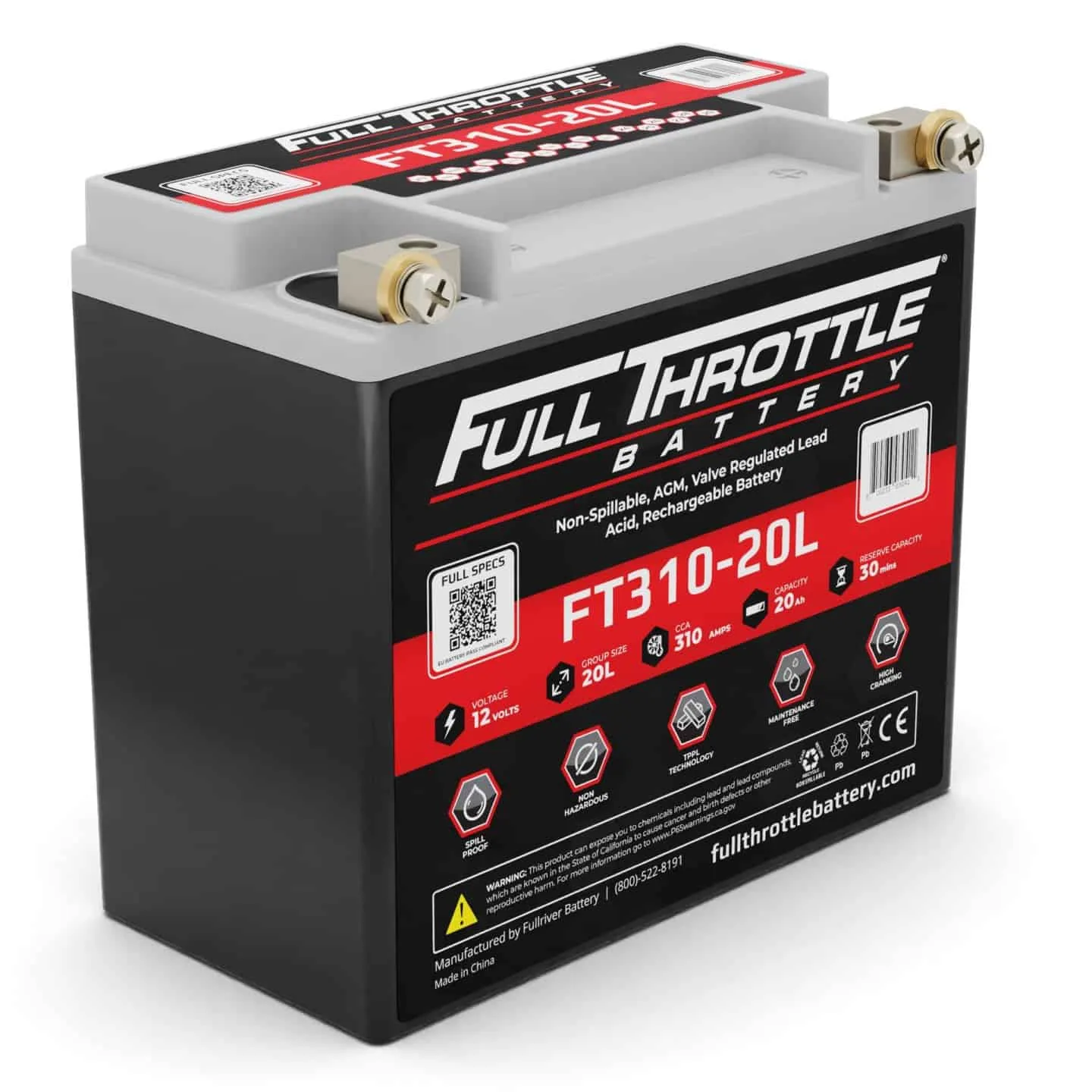 FT310-20L Full Throttle AGM