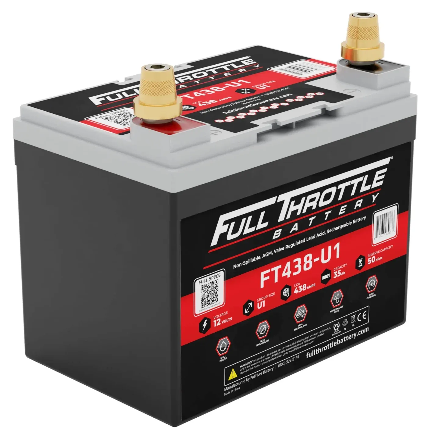 FT438-U1 Full Throttle AGM