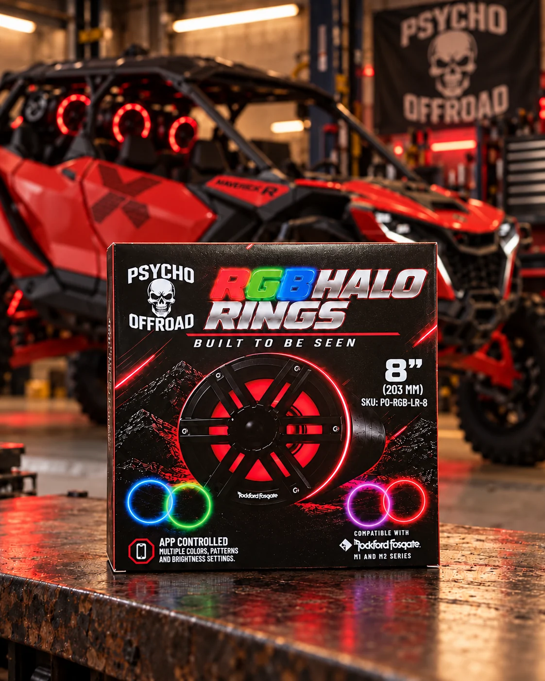 Aro LED RGB 8" (Halo Ring)