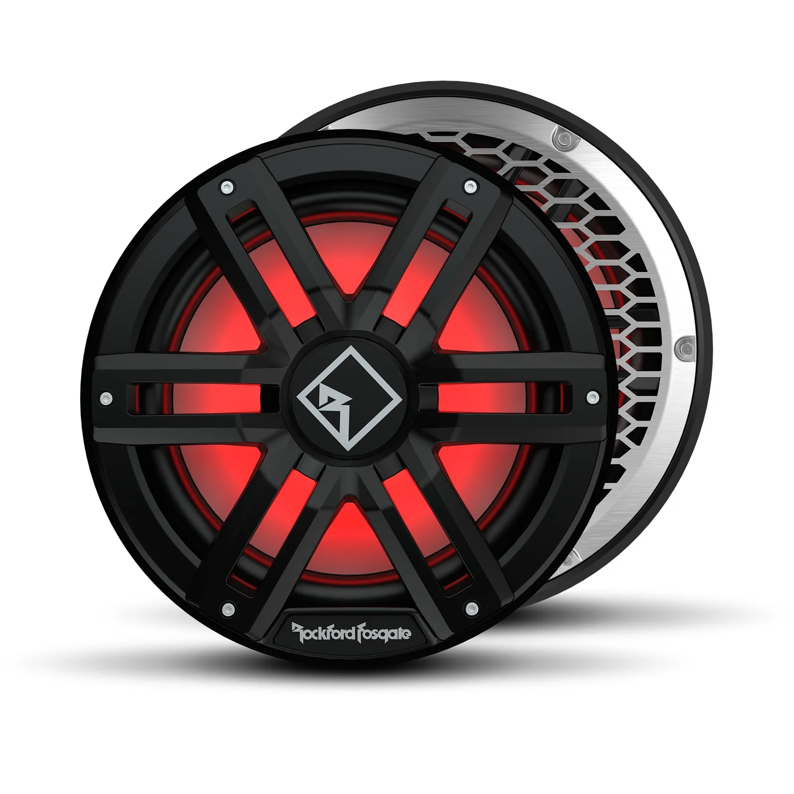 M2 12" DVC 2Ω Color Optix™ Infinite Baffle Marine Subwoofer - Black