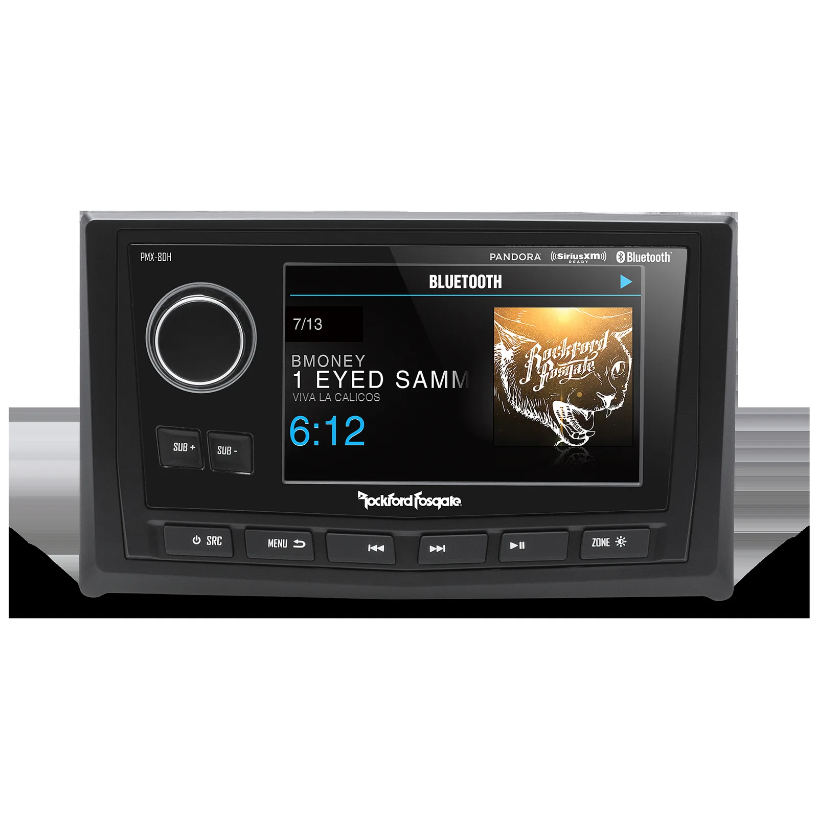 PMX-8DH Punch Marine Full Function Wired 5" TFT Display Head