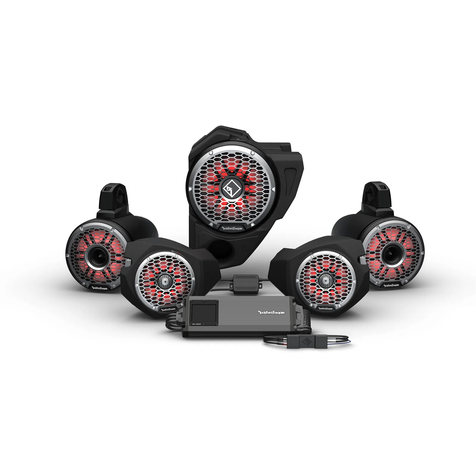 2014+ RZR Stage 6 Audio System For Ride Command (Gen-3)